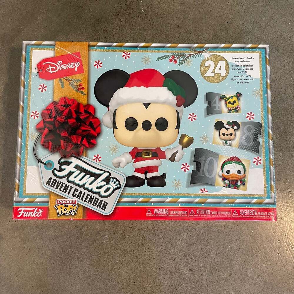 Funko Pop Disney Advent Calendar 24 figurines christmas sealed New Box